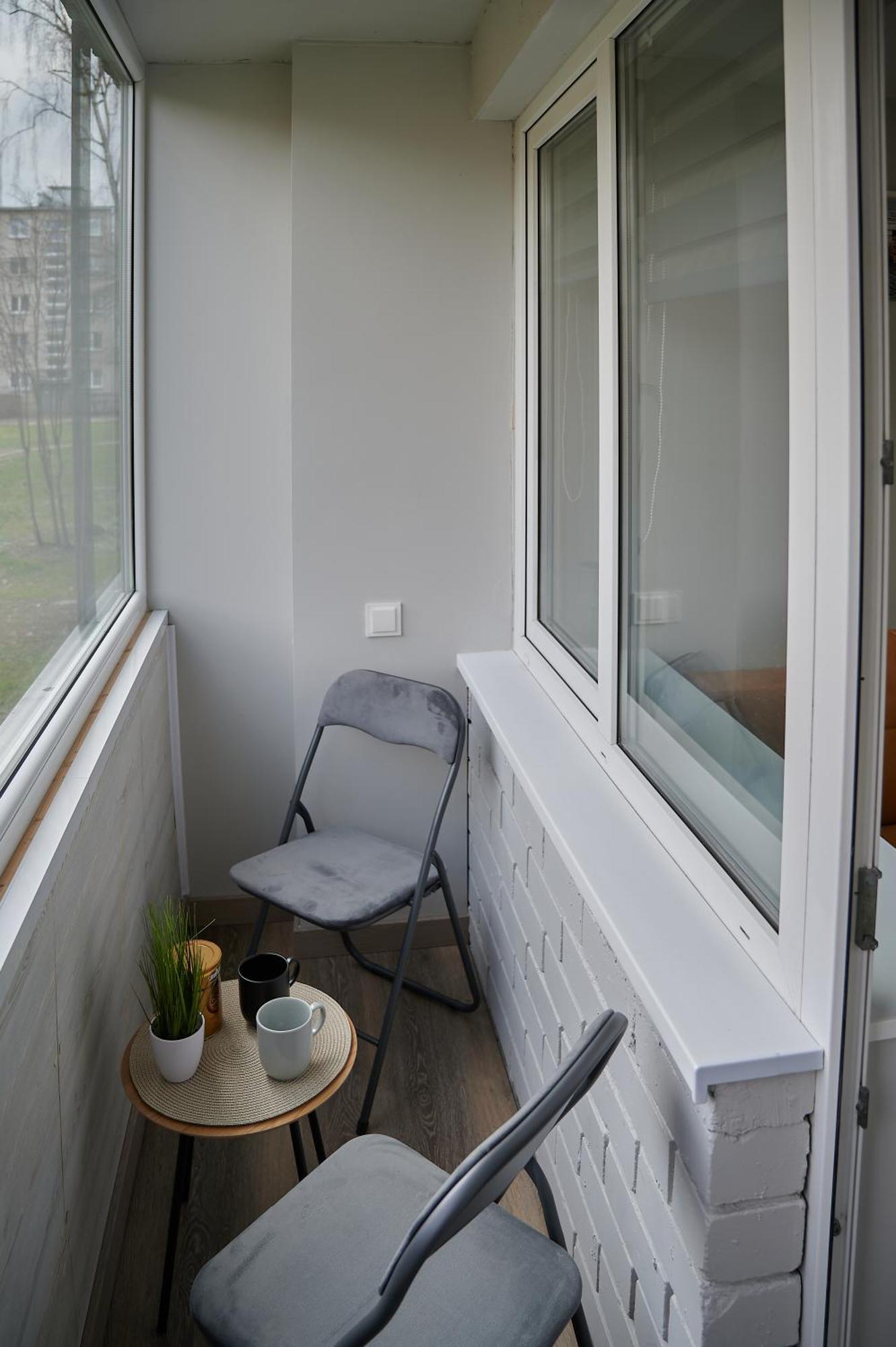 Studio Cozy Visit, Balcony, 24H Self Check-In, First Floor, Great Location Kaunas Bagian luar foto